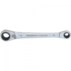 Ключ четырехразмерный MicroSpeeder 4-в-1, 10-13/17-19 мм. Proxxon 23236