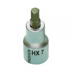 Торцевая головка с шестигранником на 1/2", HX 7 мм Proxxon 23478