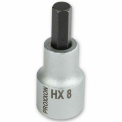 Торцевая головка с шестигранником на 1/2", HX 8 мм Proxxon 23479