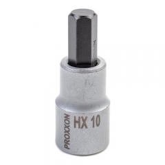 Торцевая головка с шестигранником на 1/2", HX 10 мм Proxxon 23480