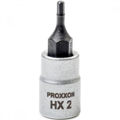 Торцевая головка с шестигранником на 1/4", HX 2 мм Proxxon 23744