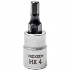 Торцевая головка с шестигранником на 1/4", HX 4 мм Proxxon 23745