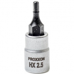Торцевая головка с шестигранником на 1/4", HX 2.5 мм Proxxon 23746