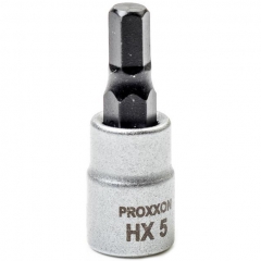 Торцевая головка с шестигранником на 1/4", HX 5 мм Proxxon 23747