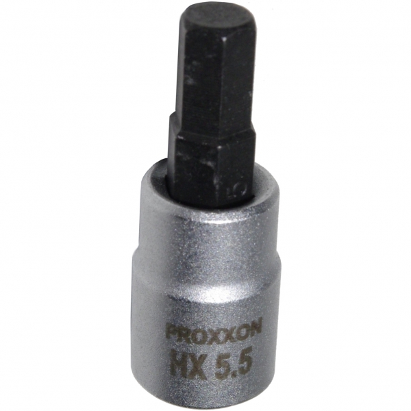 Торцевая головка с шестигранником на 1/4", HX 5.5 мм Proxxon 23748 ― Proxxon-online