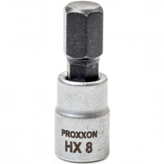 Торцевая головка с шестигранником на 1/4", HX 8 мм Proxxon 23751