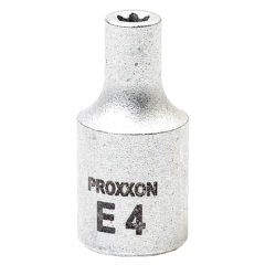Головка для внешней звездочки TX на 1/4", Е4 Proxxon 23788