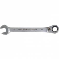 Ключ с исогнутой кольцевой головкой MicroSpeeder 19 мм. Proxxon 23141