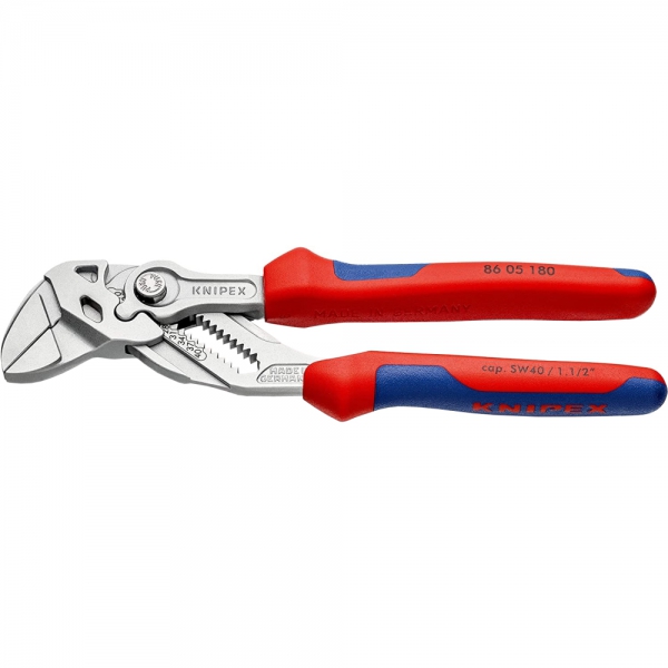 Клещи Knipex переставные-гаечный ключ, 180 мм (8605180) ― Proxxon-online