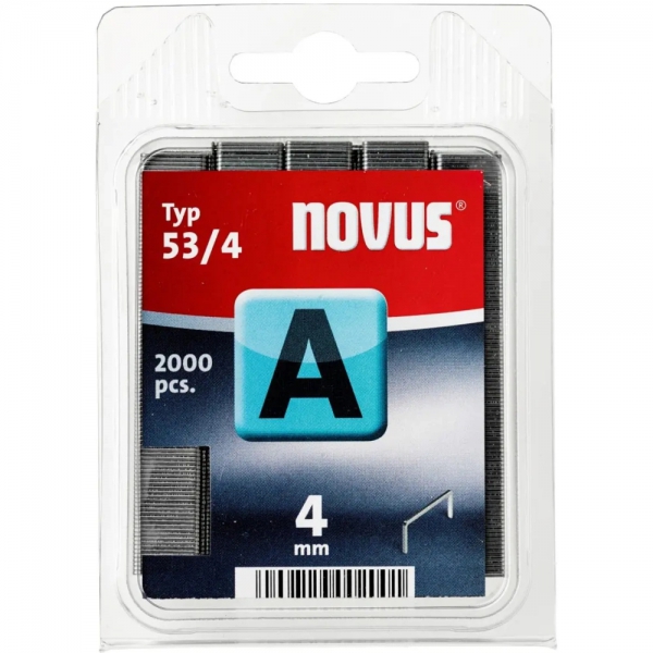 Скобы тонкие Novus A53/4 (042-0354) ― Proxxon-online