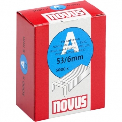 Скобы тонкие супертвердые Novus A53/6 (042-0516)