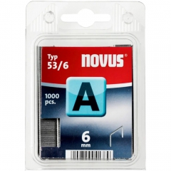 Скобы тонкие Novus A53/6 (042-0740)