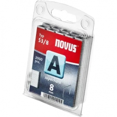 Скобы тонкие супертвердые Novus A53/8 (042-0356)