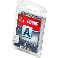 Скобы тонкие Novus A53/8 (042-0413)