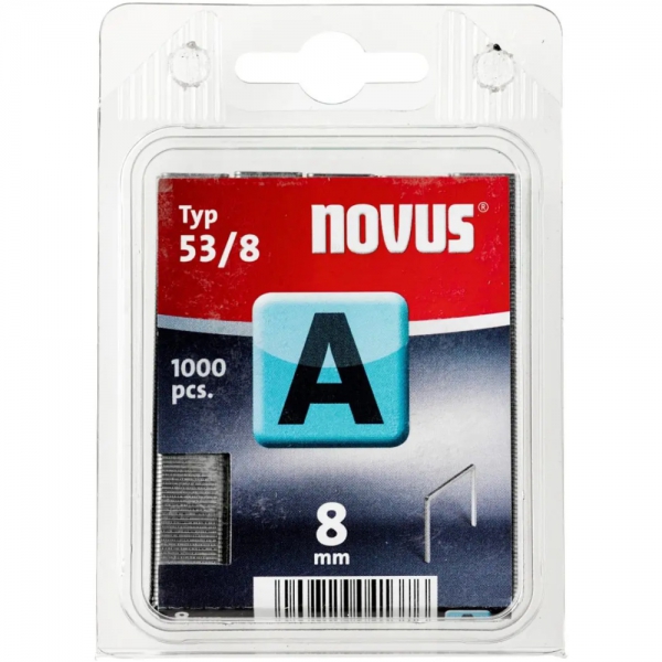 Скобы тонкие Novus A53/8 (042-0741) ― Proxxon-online